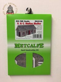 Metcalfe PO334 Settle & Carlisle Style Station Shelter - Card Kit OO Gauge