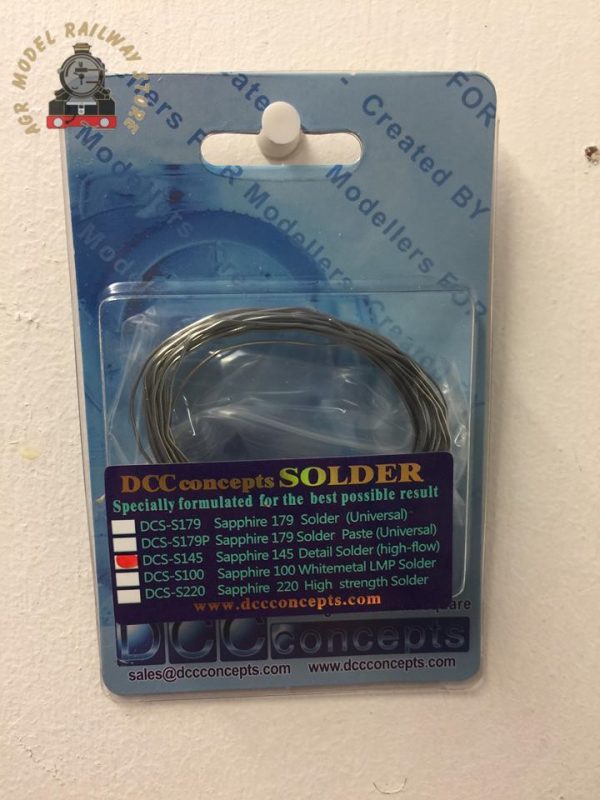 DCC Concepts DCS-S145 Easy Flow Detail Solder