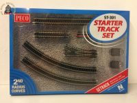 Peco ST-301 N Gauge Setrack Radius 2 Starter Track Set