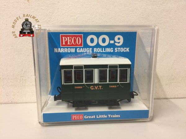 Peco GR-500 Glyn Valley Tramway 4 Wheel Enclosed Side Coach