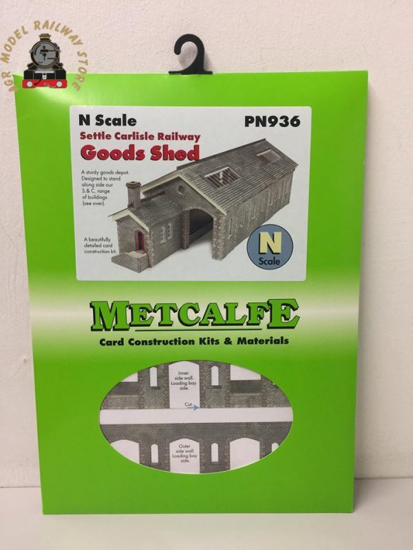 Metcalfe PN936 Settle & Carlisle Station Goods Shed Card Kit - N Gauge