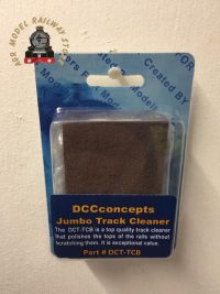 DCC Concepts DCT-TCB Jumbo Track Cleaner (Aluminium Oxide in Pure Rubber)