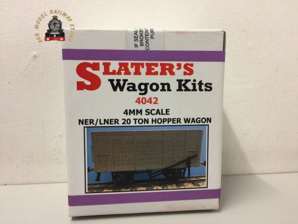 Slaters 4042 Plastikard - LNER/NER 20 ton Hopper Wagon - OO Gauge Kit