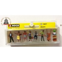 Noch 15617 Farmers (6) with Accessories Figure Set - HO / OO Gauge