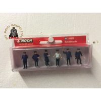 Noch 18010 Railway Officials (6) Hobby Figure Set - HO / OO Gauge