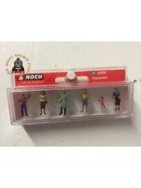 Noch 18100 Pedestrians (6) Hobby Figure Set - HO / OO Gauge