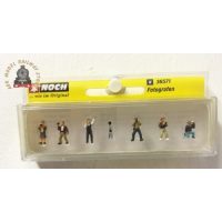 Noch 36571 Photographers (6) Figure Set - N Gauge