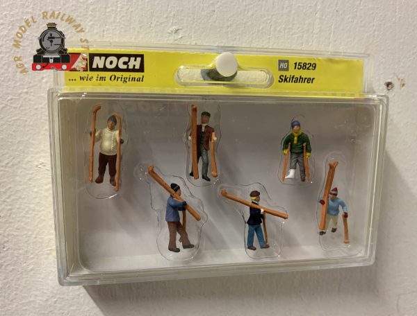 Noch 15829 Skiers (6) Figure Set - HO / OO Gauge