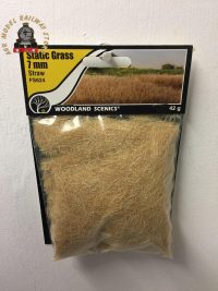 Woodland Scenics FS624 7mm Static Grass Straw 42 gram Bag