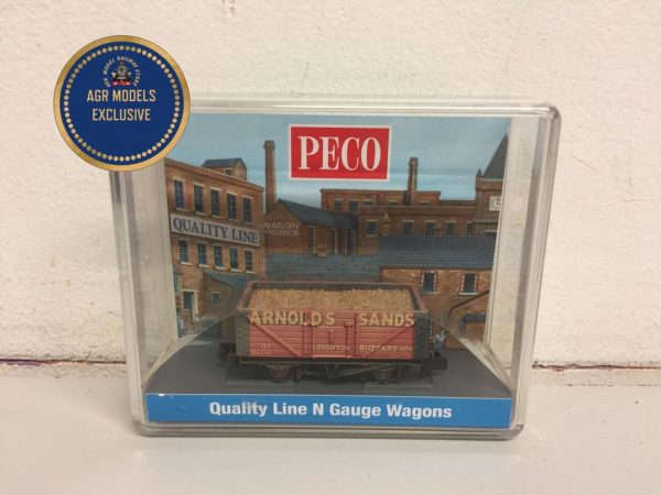 Peco NR-P1000W N Gauge Weathered Wagon 'Arnold Sands' with Load AGR Special Edition