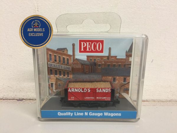 Peco NR-P996 N Gauge Wagon 'Arnold Sands' with Load AGR Special Edition