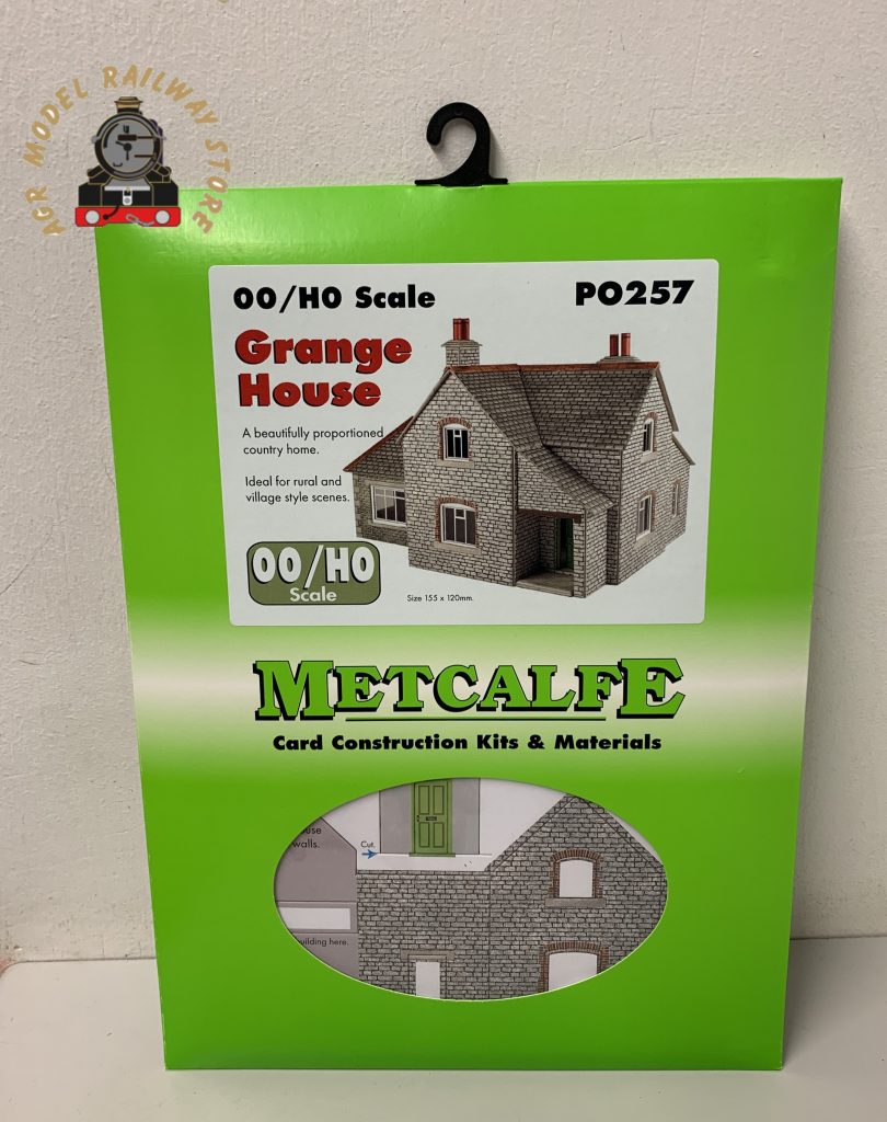 Metcalfe PO525 Modern Bus Shelter V2 – Laser Cut Card Model Kit For OO Gauge Railway Layouts & Dioramas