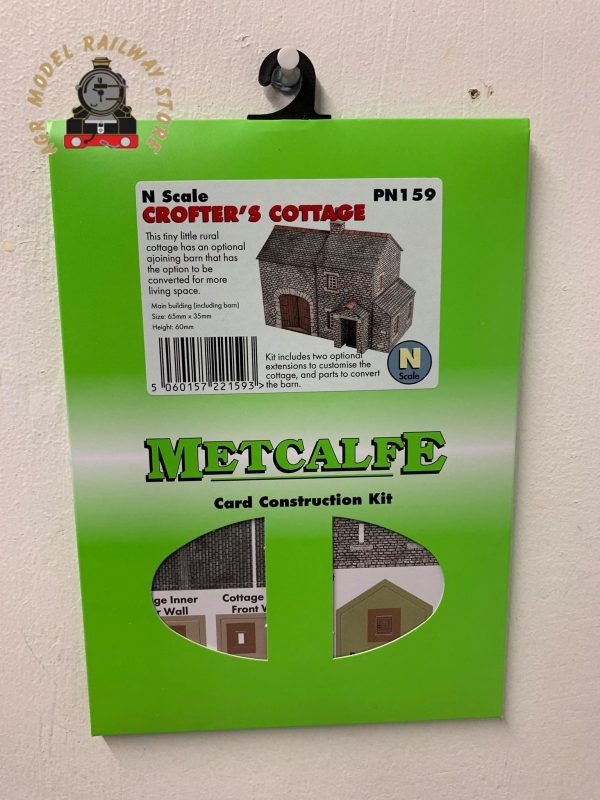 Metcalfe PN159 Crofter's Cottage N Gauge Card Kit