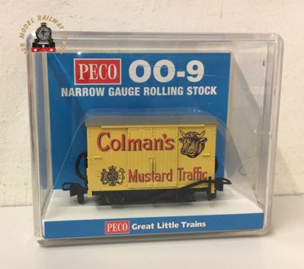 Peco GR-900 009 Gauge Box Van Colman's Mustard