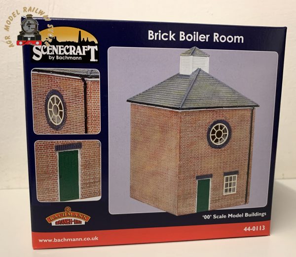 Bachmann 44-0113 Scenecraft Brick Boiler Room (Pre-Built)
