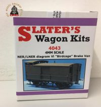 Slaters 4043 Slaters LNER / North Eastern 10T Brake Van, Dia. V1 - OO Gauge Kit