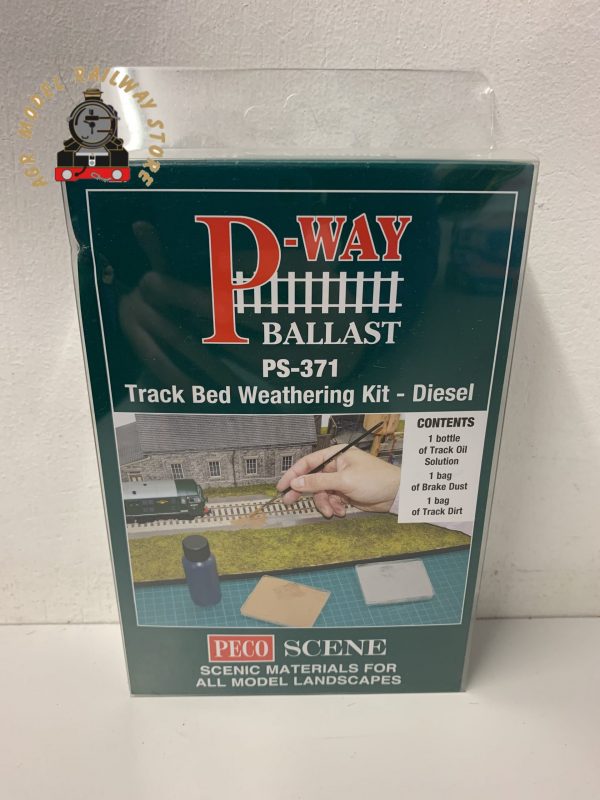 Peco PS-371 Track Bed Weathering Kit (Diesel Era)