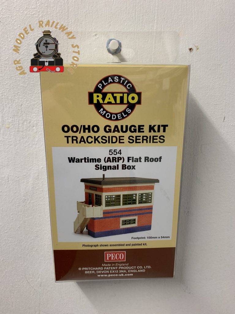Ratio 554 00 Gauge WARTIME (ARP) FLAT ROOF SIGNAL BOX KIT – AGR Model ...