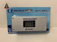 DCC Concepts DCD-AVA.1 Alpha Meter for DC or DCC DCD-AVA.1