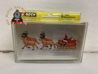 Noch 15924 Santa Claus with Reindeer Hauled Sleigh HO / OO Gauge Figure Set