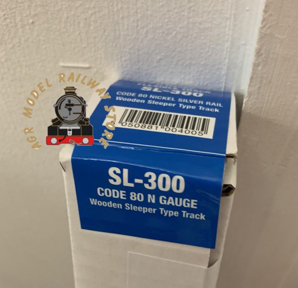 Peco SL-300 Wooden Sleeper Code 80 Box of 25 - N Gauge