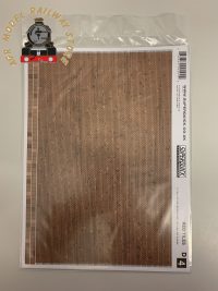 Superquick D4 Red Tiles Building Papers- OO Gauge