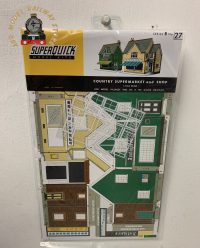 Superquick B27 Supermarket and Shop - OO Gauge Card Kit