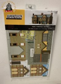Superquick B30 Four Terraced Cottages - OO Gauge Card Kit