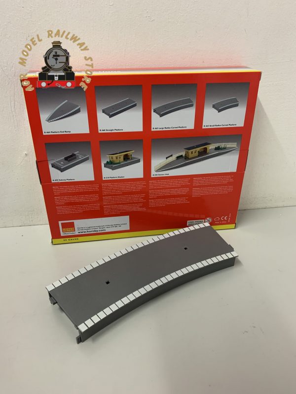 Hornby R462 OO Gauge Curved Platform (Large Radius)