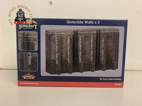 Bachmann 44-568 Scenecraft OO Scale Quayside Walls