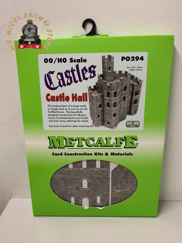 Metcalfe PO294 OO Gauge Castle Hall Card Kit