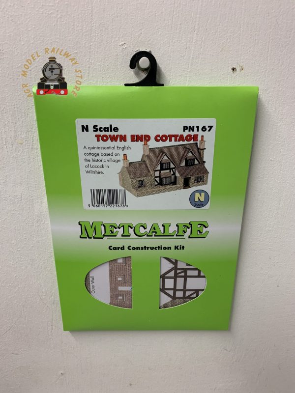 Metcalfe PN167 N Gauge Town End Cottage Card Kit