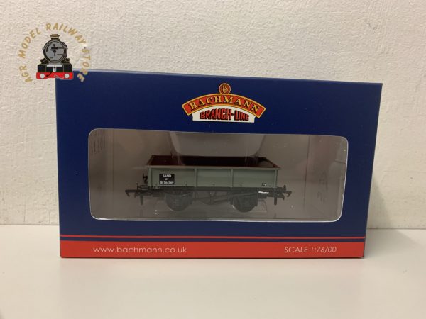 Bachmann 37-354D OO Gauge BR 13 Ton Steel Sand Tippler BR Grey Early