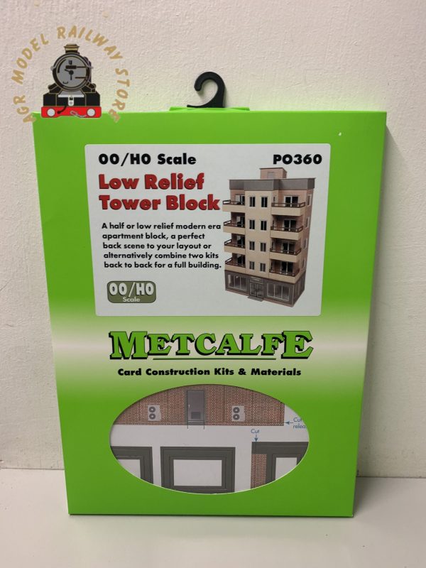 Metcalfe PO360 OO Gauge Tower Block Card Kit