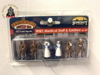 Bachmann 36-409 Pack of World War 1 medical staff and soldiers - OO Gauge