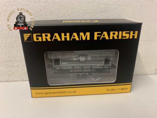 Graham Farish 377-310C N Gauge LMS 20 Ton Brake Van LMS Grey
