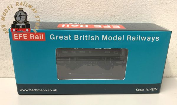 EFE Rail E87537 N Gauge 14 Ton Mermaid Side Tipping Ballast Wagon BR Departmental Olive Green