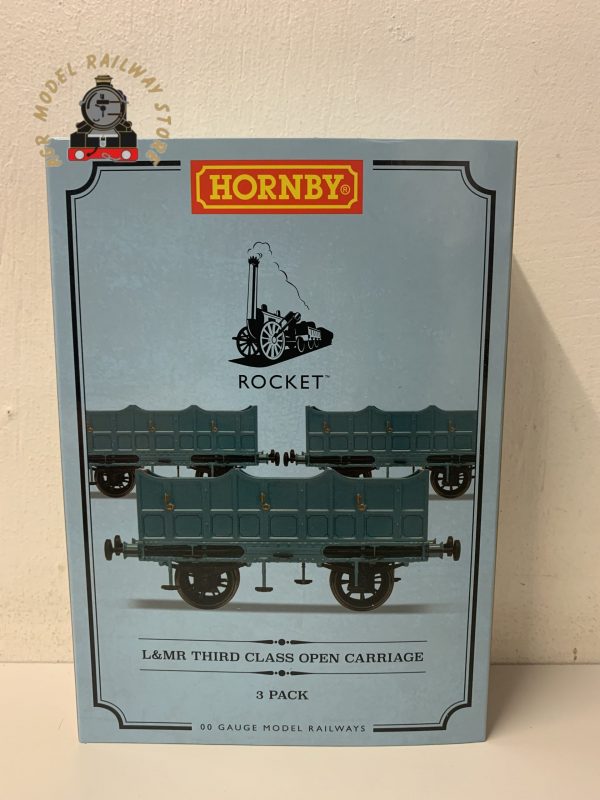 Hornby R40102 OO Gauge L&MR Open Carriage Pack