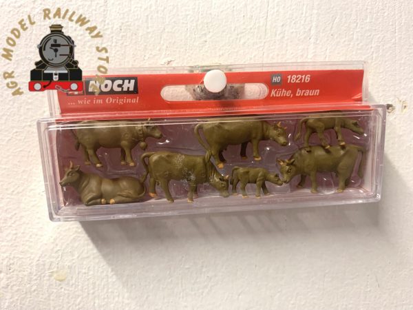 Noch 18216 Brown Cows 00/HO Model Figures