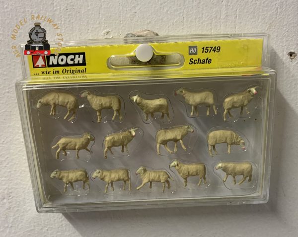 Noch 15749 Sheep (Pack Of 14) (OO/HO)