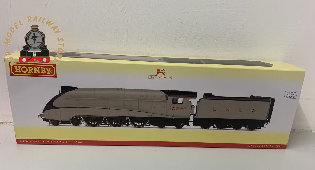 Hornby R3978 OO Gauge LNER Rebuilt W1 Hush Hush 464 Streamlined 10000