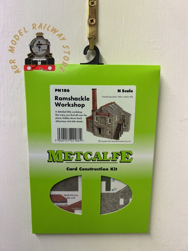 Metcalfe PN186 N Gauge Ramshackle Workshop Card Kit