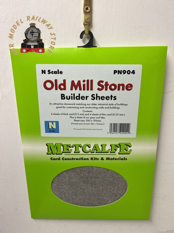 Metcalfe PN904 N Gauge Old Mill Stone Sheets