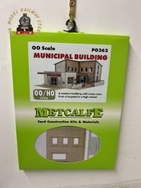 Metcalfe PO362 OO Gauge Municipal Building Card Kit