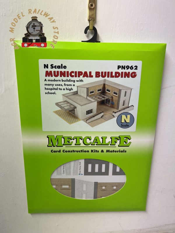 Metcalfe PN962 N Gauge Municipal Building Card Kit