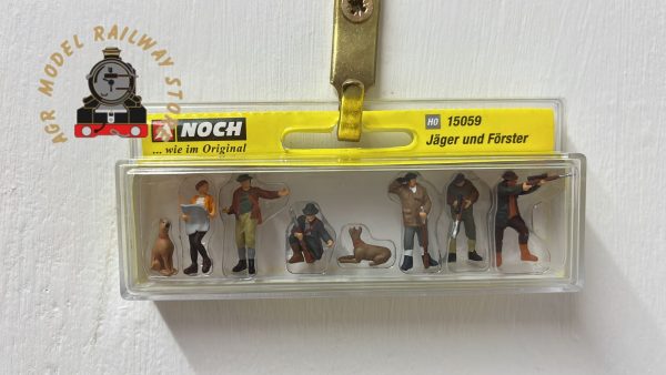 Noch 15059 Hunters, Foresters & Dogs 6 Pack Pigure Set - HO/OO Gauge