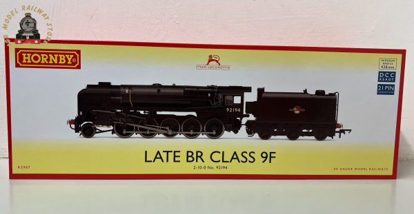 Hornby R3987 OO Gauge (1:76 Scale) BR 9F Class 2-10-0 92194