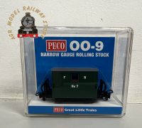 Peco GR-580A OO-9 Ffestiniog Quarryman Brake Coach 2 Balconies Green Livery