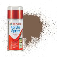 Humbrol AD6029 No.29 Dark Brown - Acrylic Modellers Spray 150 ML