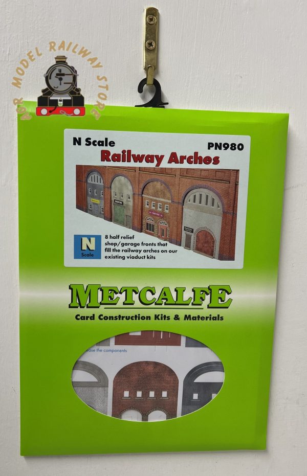 Metcalfe PN980 N Gauge Railway Arches Card Kit